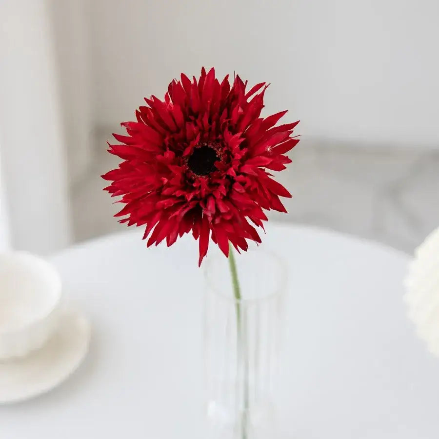 Pink Brushed Gerbera Vase