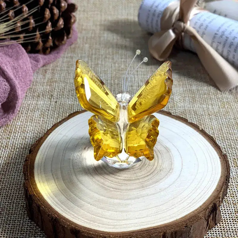 Crystal Butterfly Figurine