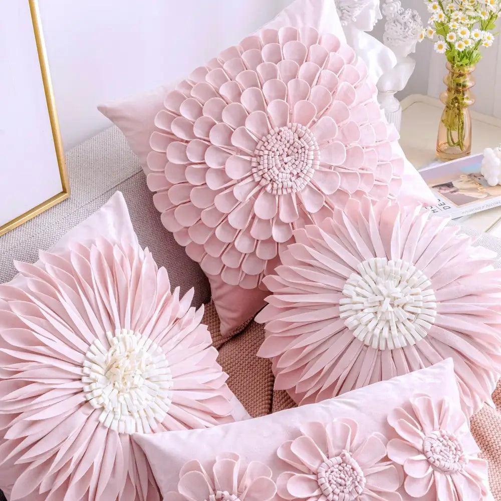 Daisy Sunflower Cushion Cover