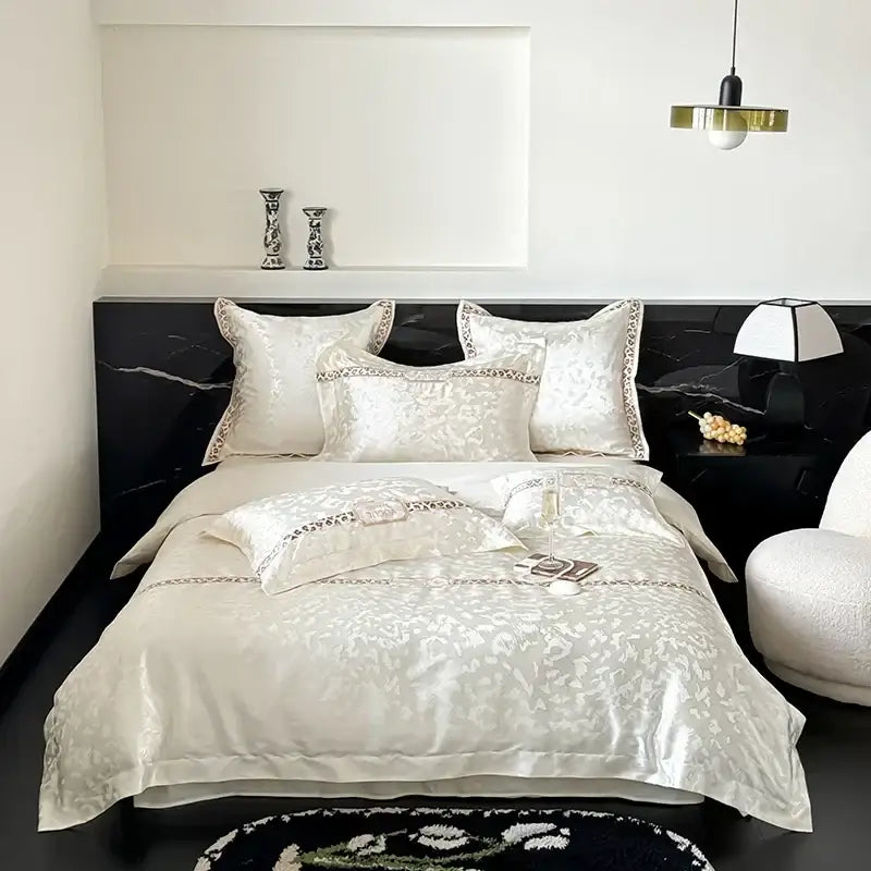 Pink Egyptian Cotton Bedding 1000TC King Size