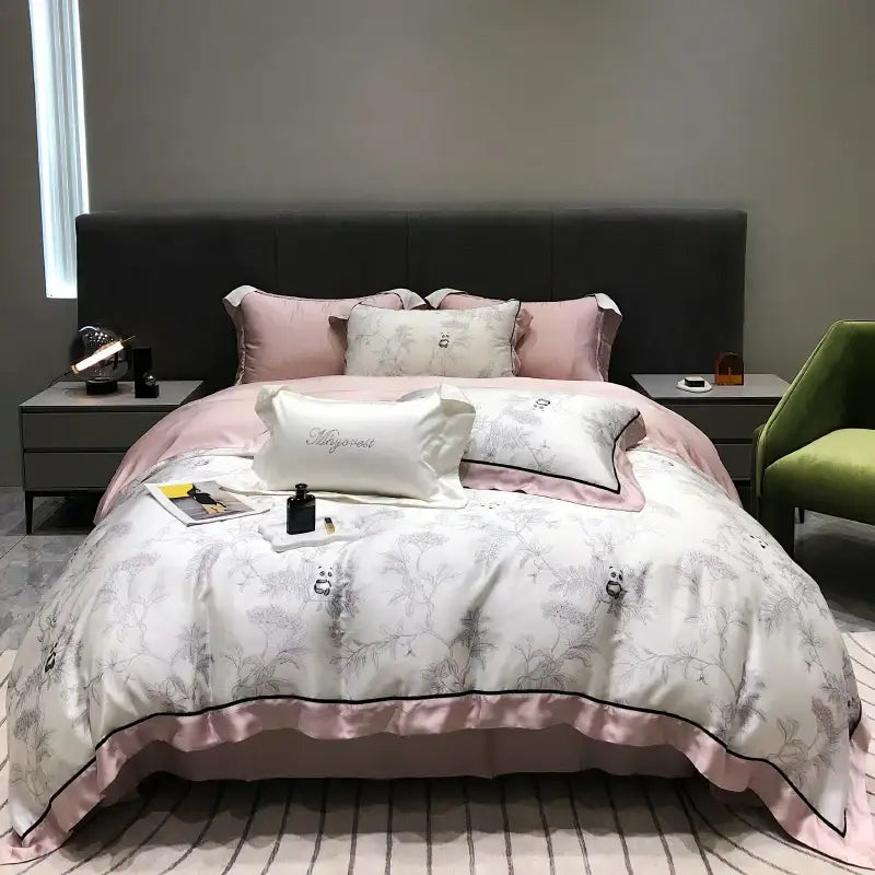 Pink Eucalyptus Lyocell Duvet