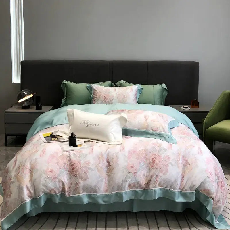 Pink Eucalyptus Lyocell Duvet