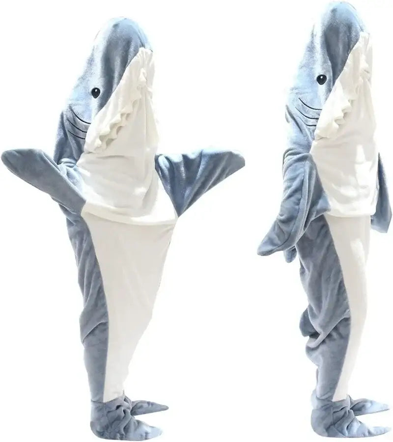 Pink Plush Shark Blanket
