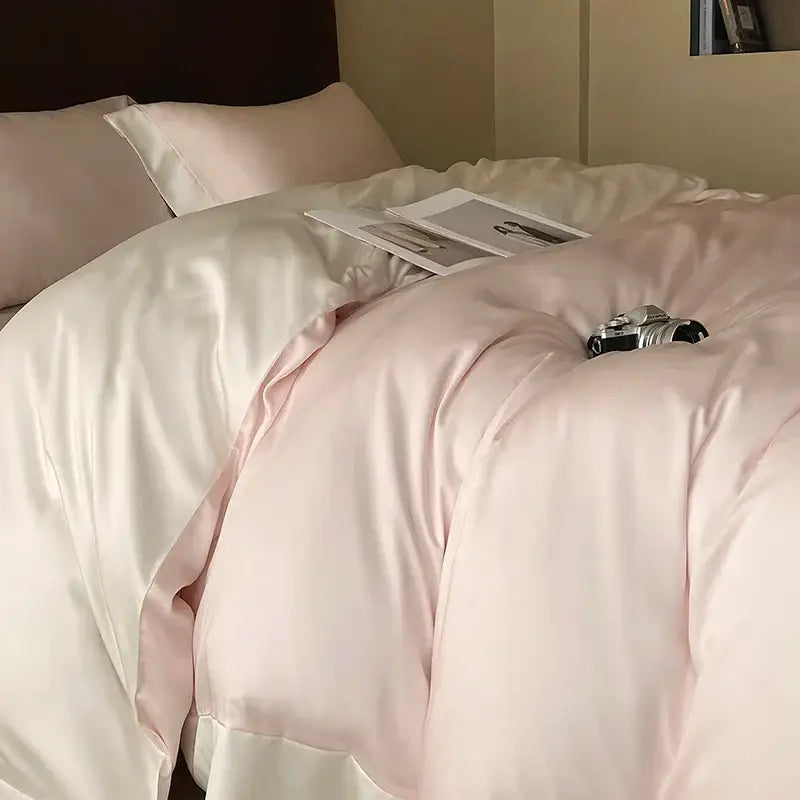 Pink Eucalyptus Fiber Bedding