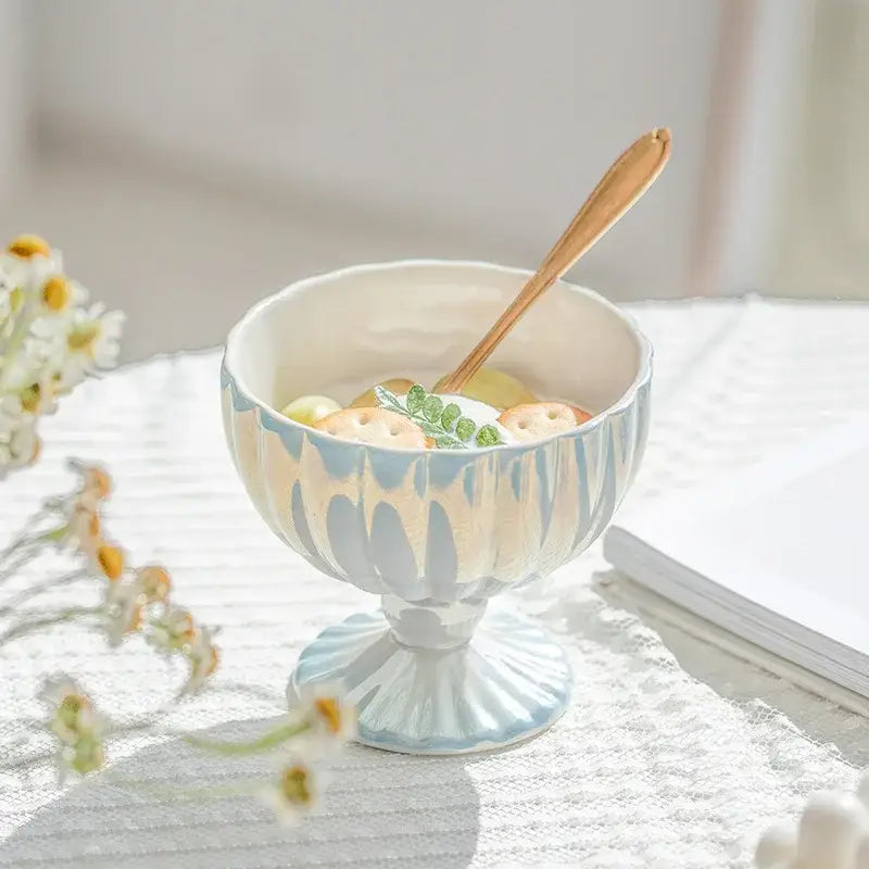 Gradient Gloss Ceramic Bowl
