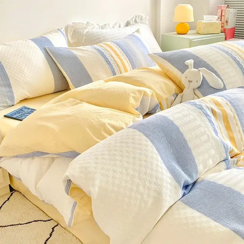 Striped Jacquard Cotton Bedding