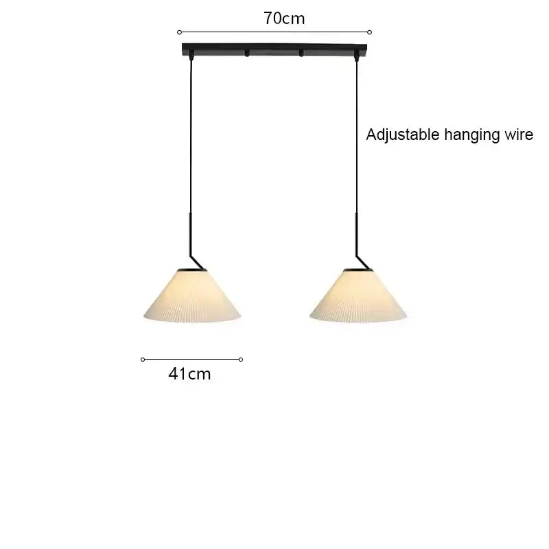 Black White Pendant Chandelier