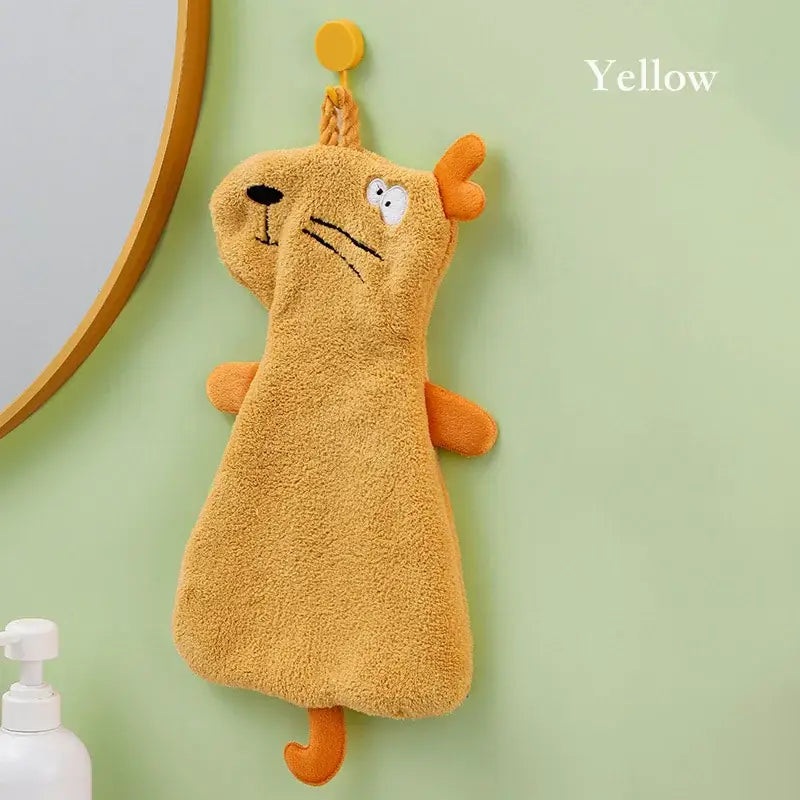 Blue Velvet Hand Towel