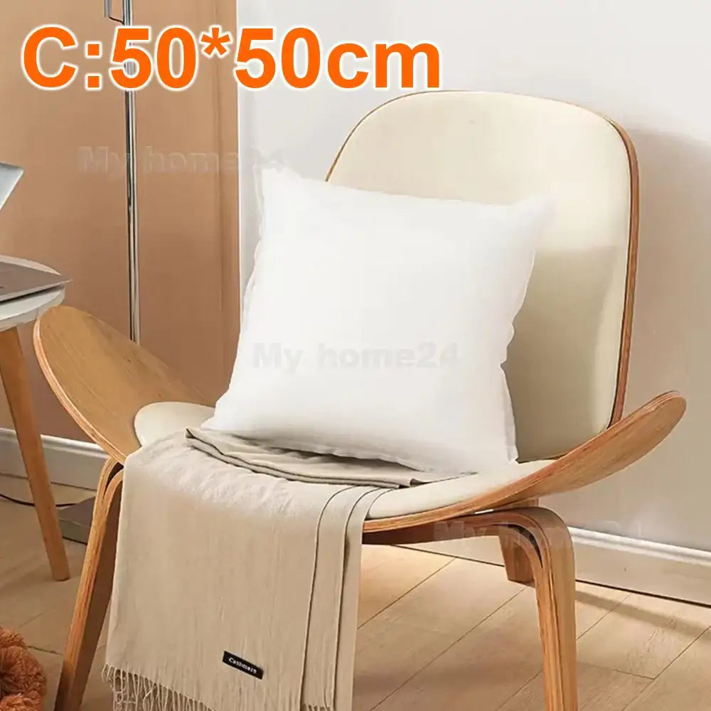 White Cotton Pillow Insert