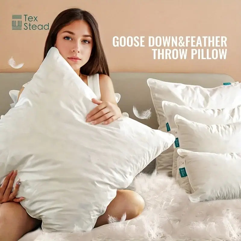 White Goose Feather Pillow