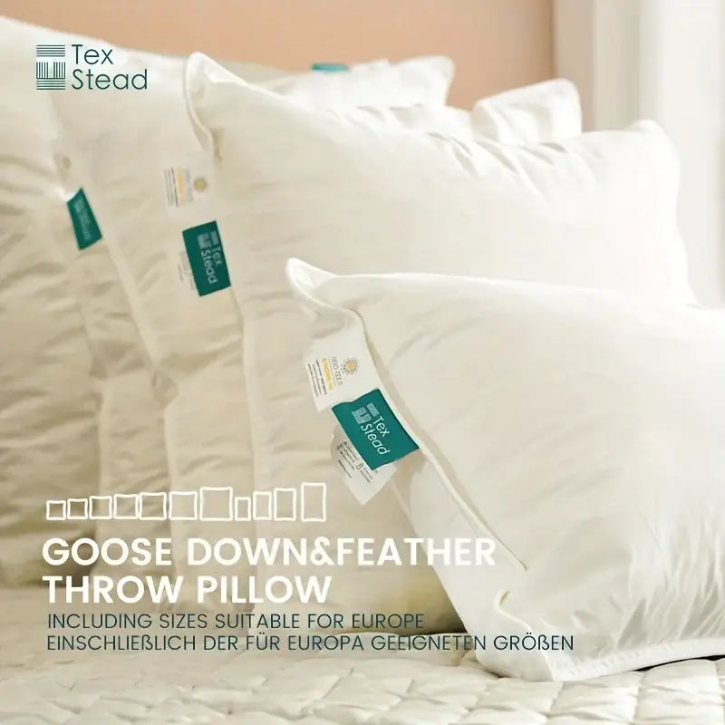 White Goose Feather Pillow