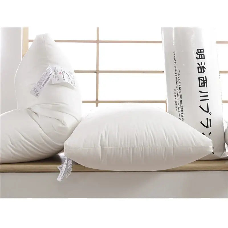 White Quilted Neck Pillow