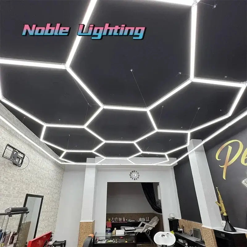 Geometric LED Workshop Lights