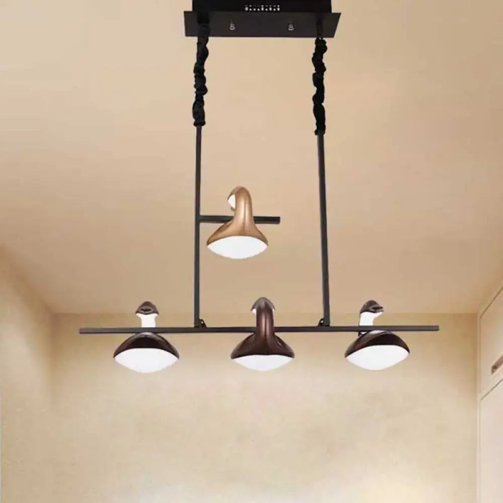Multicolored Acrylic Pendant Light