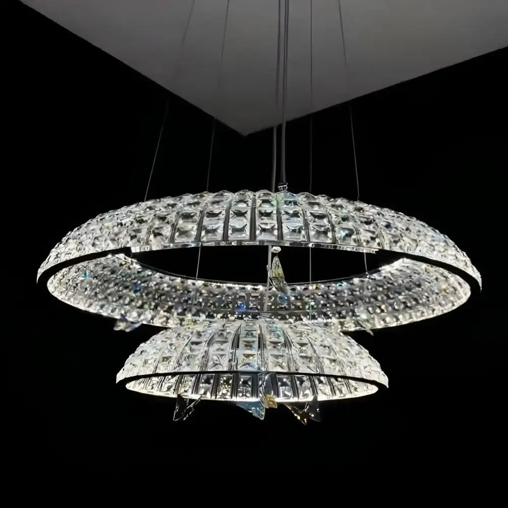 Crystal Butterfly Chandelier