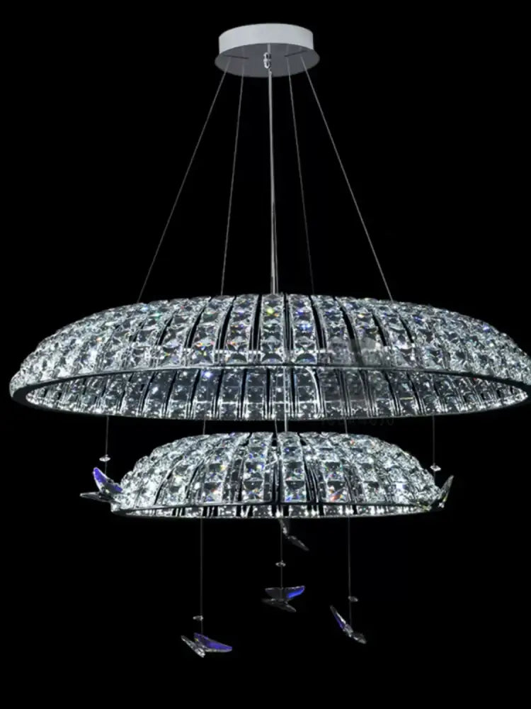 Crystal Butterfly Chandelier