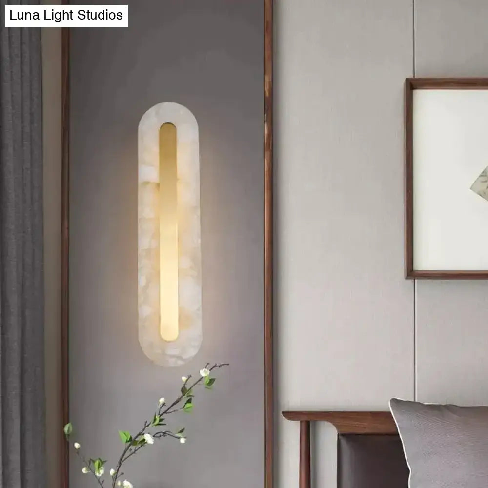 Gold Marble Wall Lamp