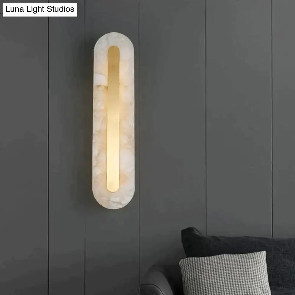 Gold Marble Wall Lamp
