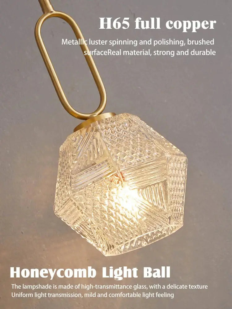 Gold Crystal LED Wall Sconce