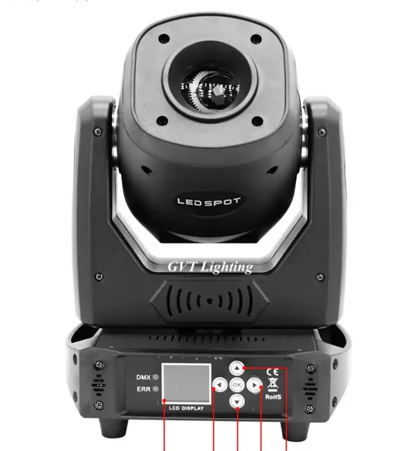 Black LED Spot Moving Light