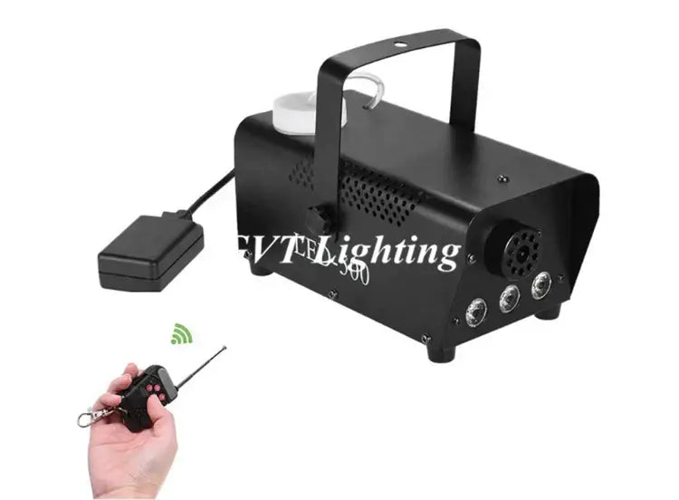 Black Wireless Smoke Machine