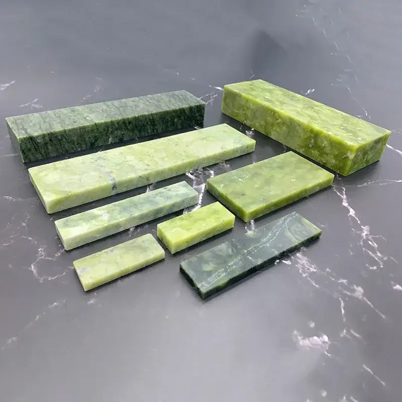 Green Stone Knife Sharpener