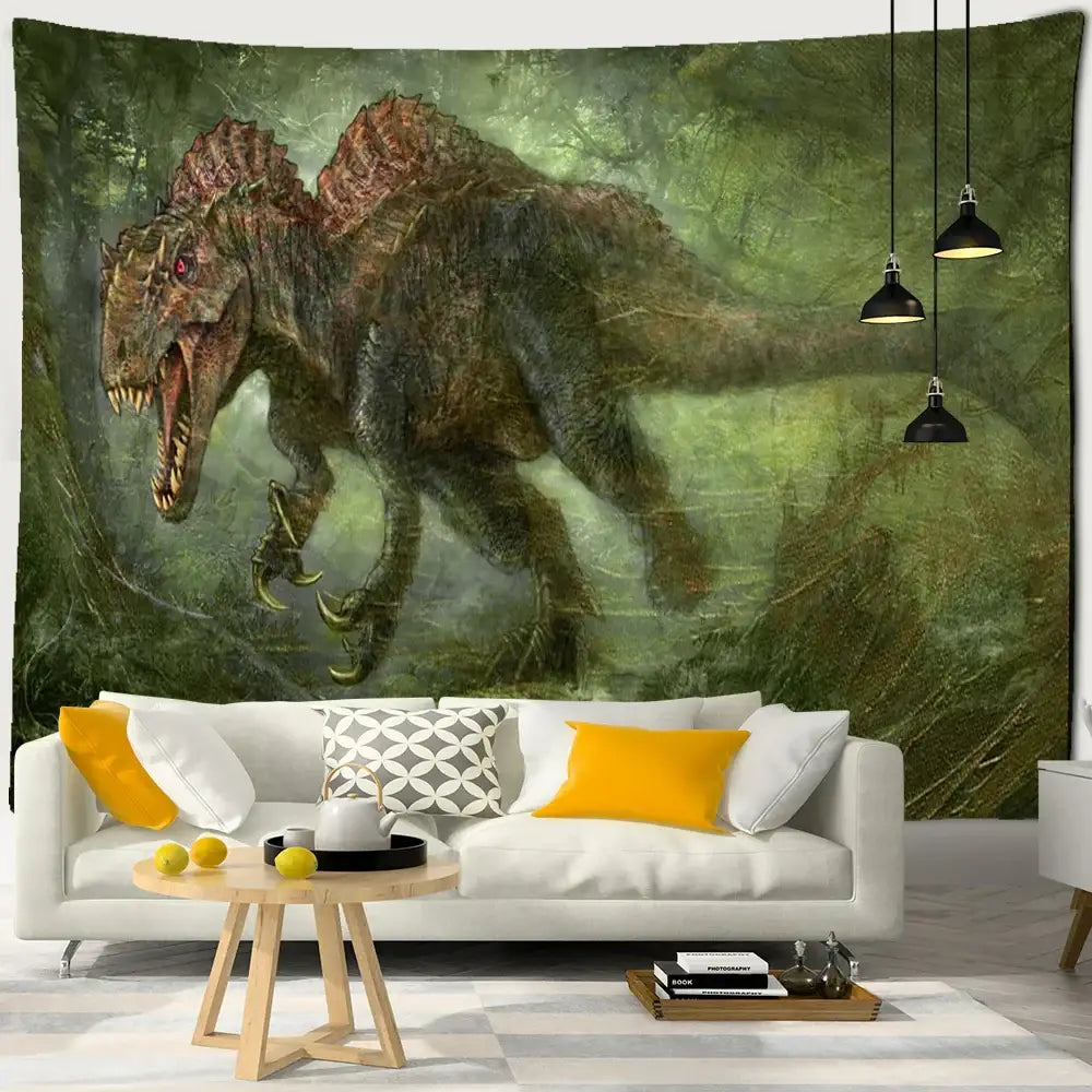 Gold Boho Skeleton Tapestry