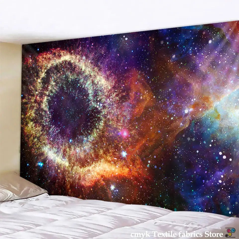 Purple Galaxy Tapestry