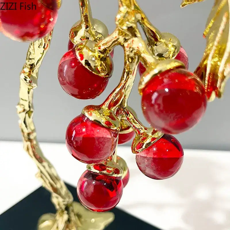 Crystal Grape Tree Ornaments