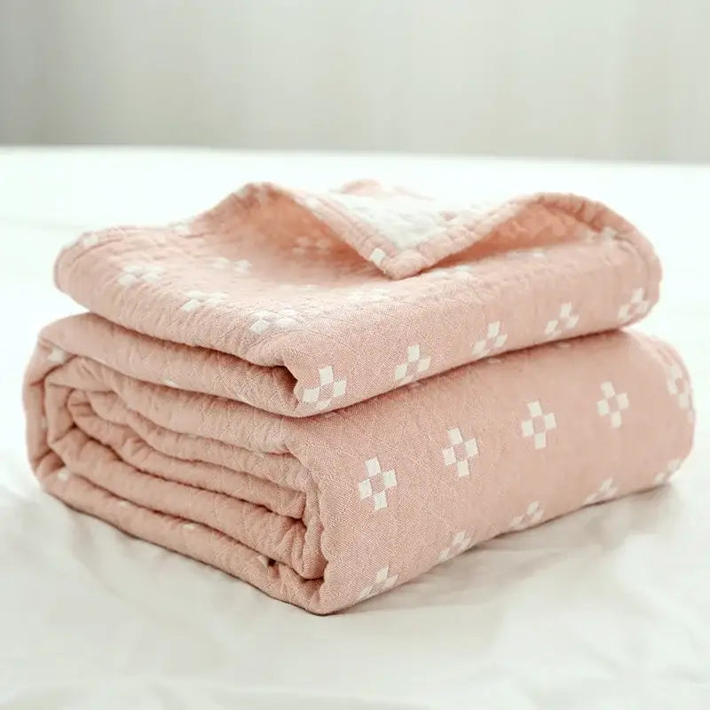 Ivory Cotton Sofa Throw