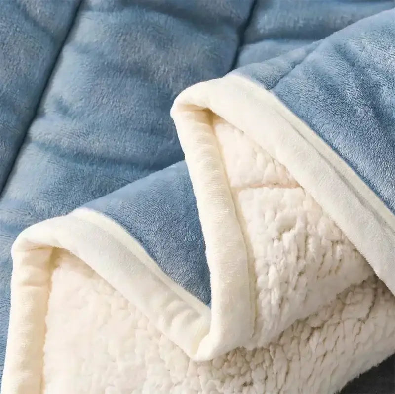 Blue Coral Fleece Blanket