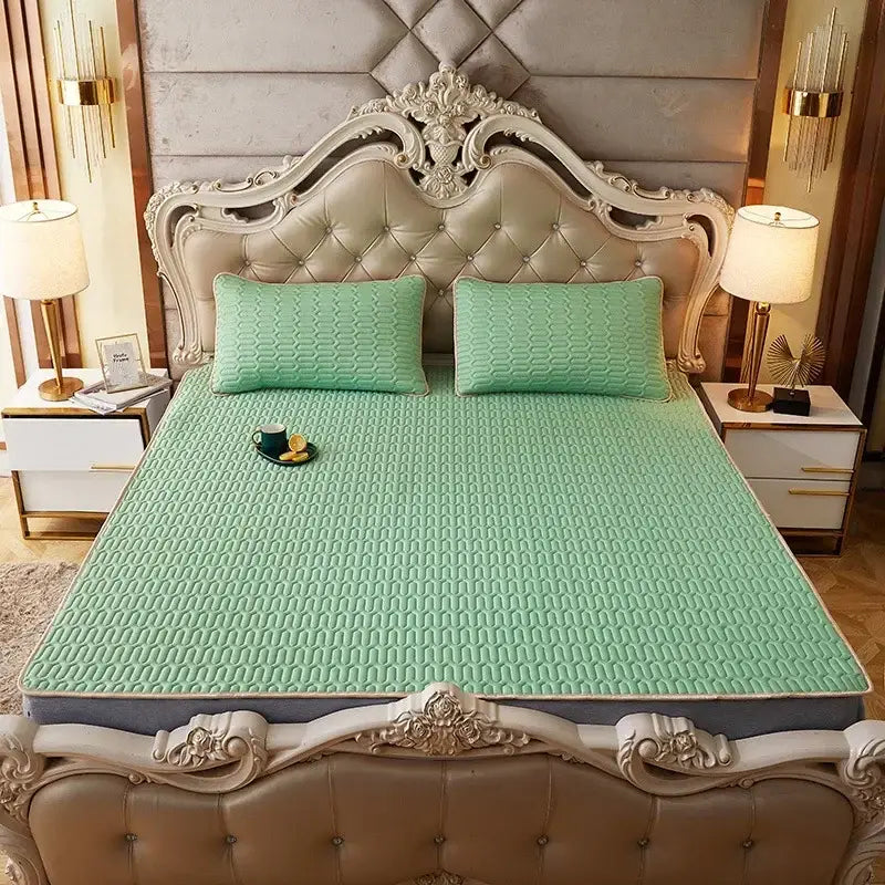 Striped Cartoon Mattress Set