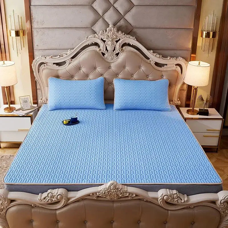 Striped Cartoon Mattress Set