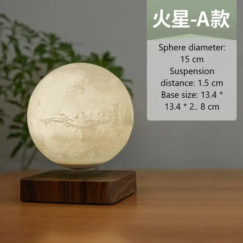 Levitating Moon Night Lamp
