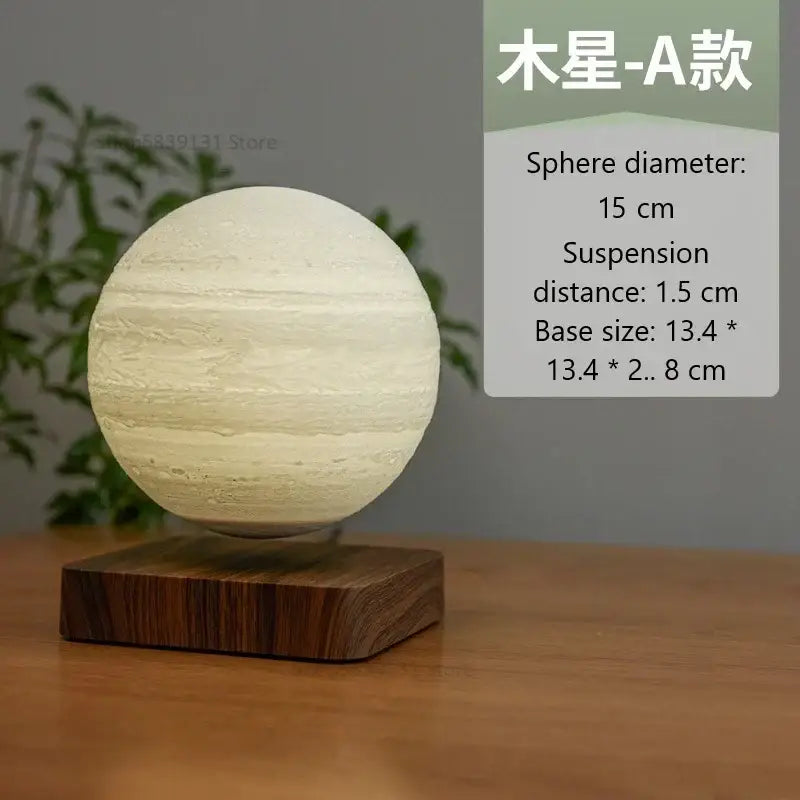 Levitating Moon Night Lamp