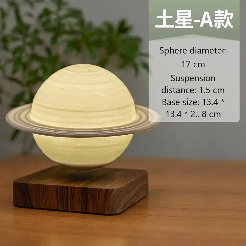 Levitating Moon Night Lamp