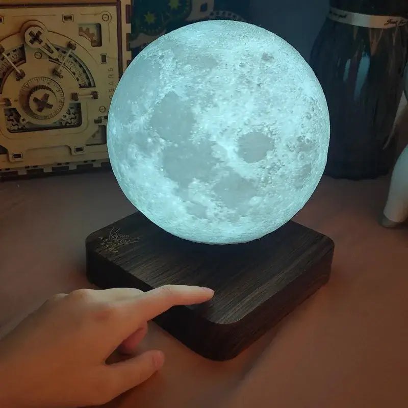 Levitating Moon Night Lamp