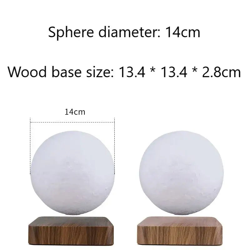 Levitating Moon Night Lamp