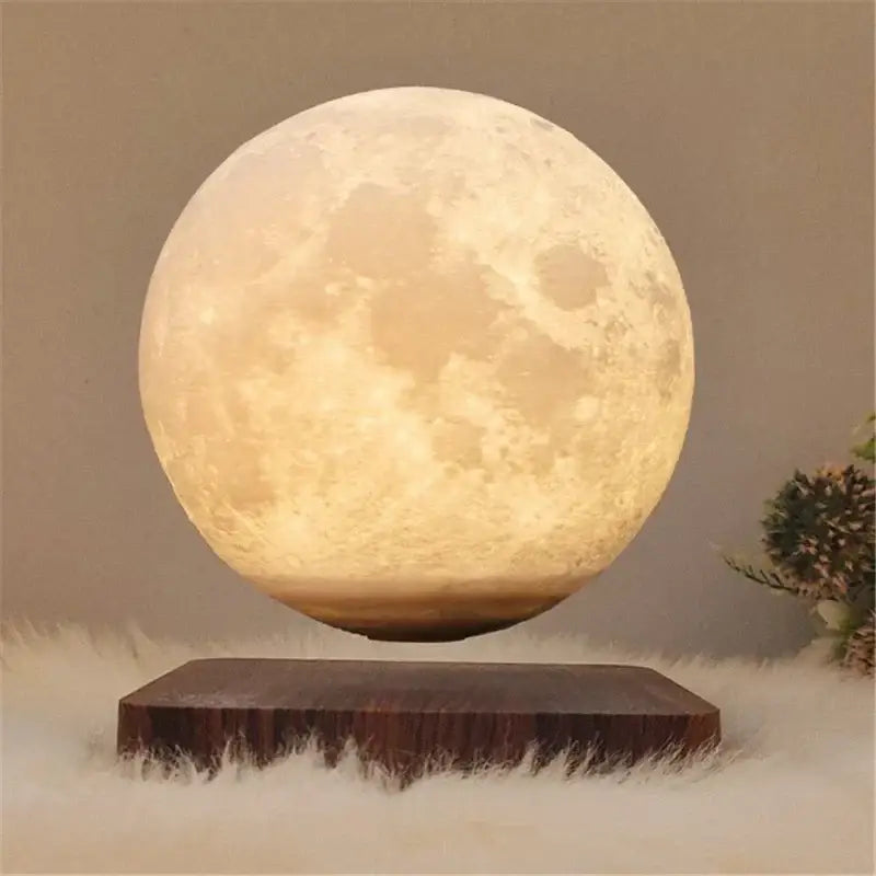 Levitating Moon Night Lamp