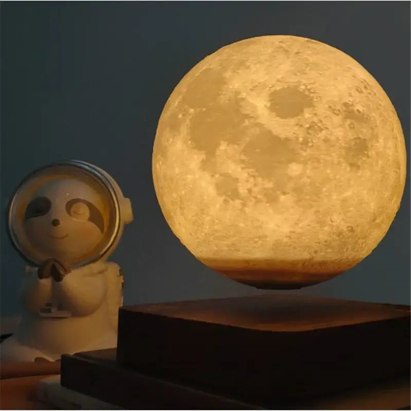 Levitating Moon Night Lamp