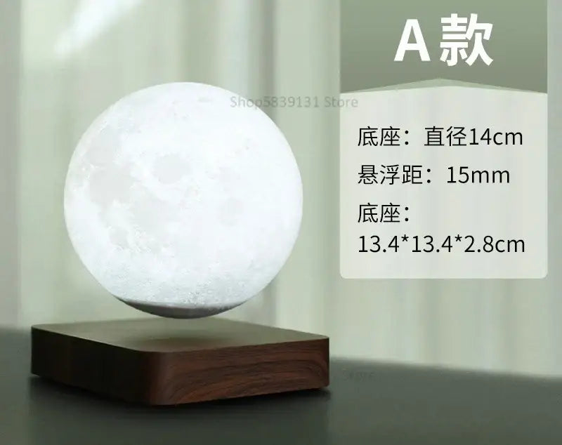 Levitating Moon Night Lamp