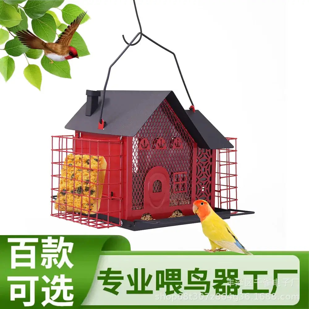Hanging Metal Bird Feeder