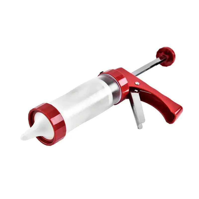 Red Silver Decorating Kit