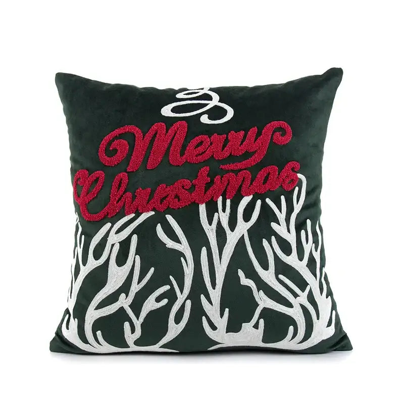 Red Velvet Christmas Pillow