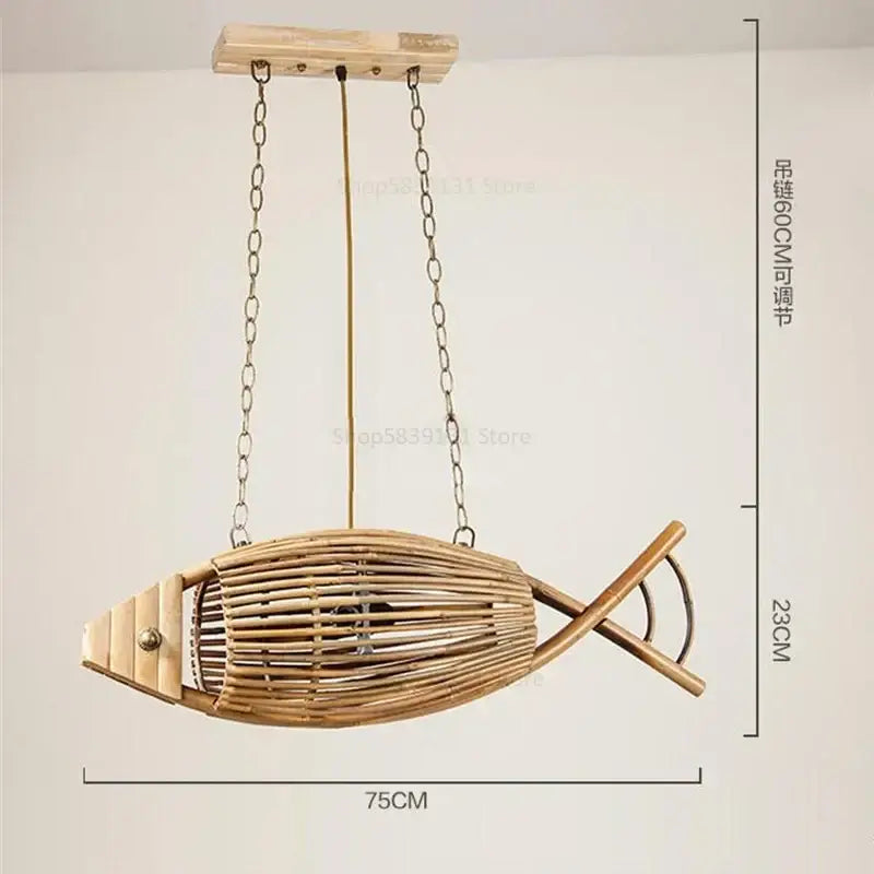 Bamboo Retro Wall Lamp