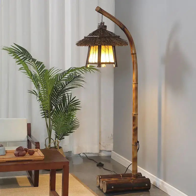 Bamboo Zen Floor Lamp