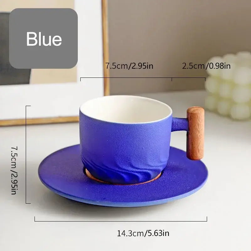 Ceramic Coffee Cup Set