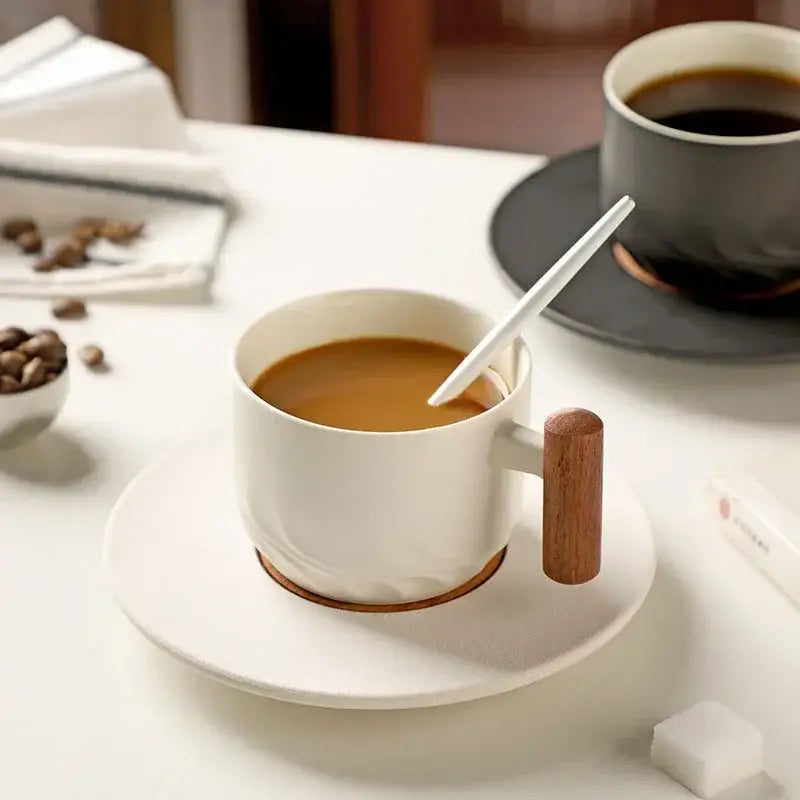 Ceramic Coffee Cup Set