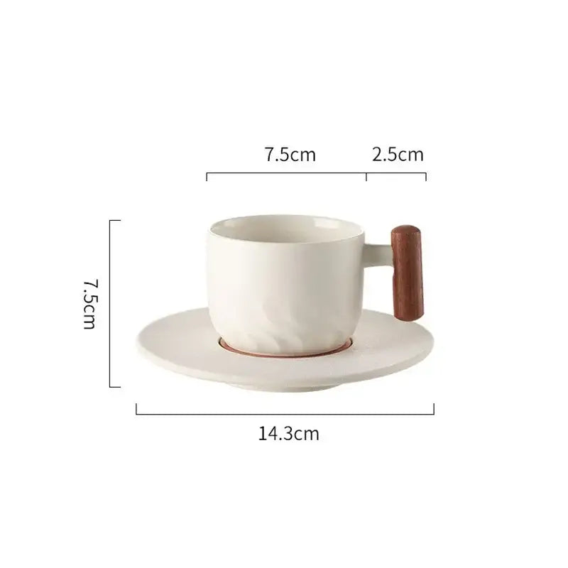 Ceramic Coffee Cup Set