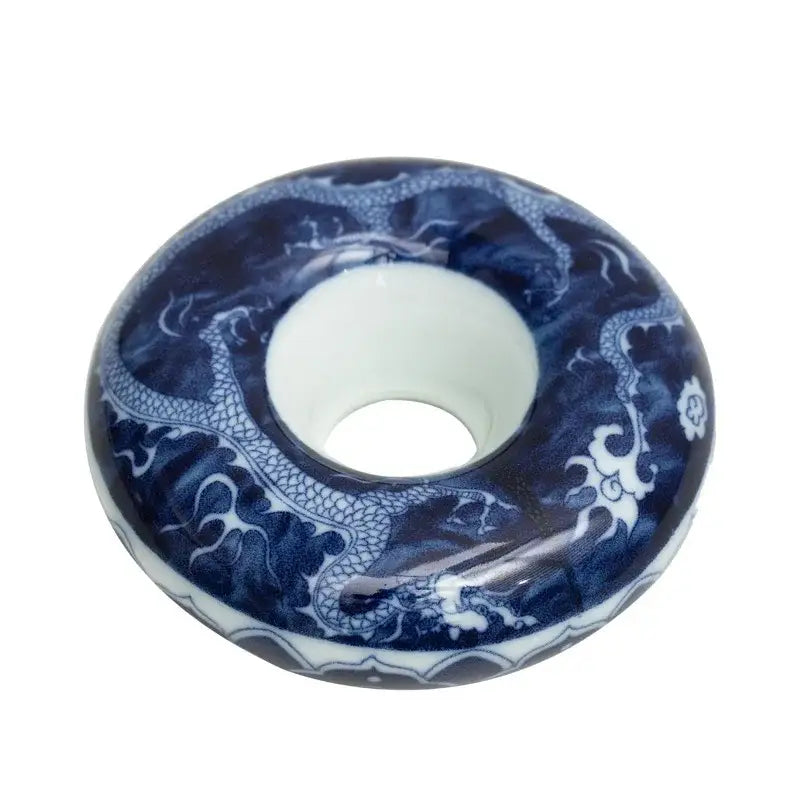 Blue Porcelain Teacup Set